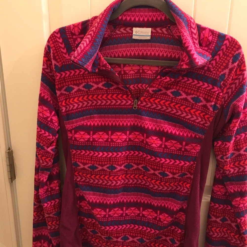 Columbia quarter zip pullover